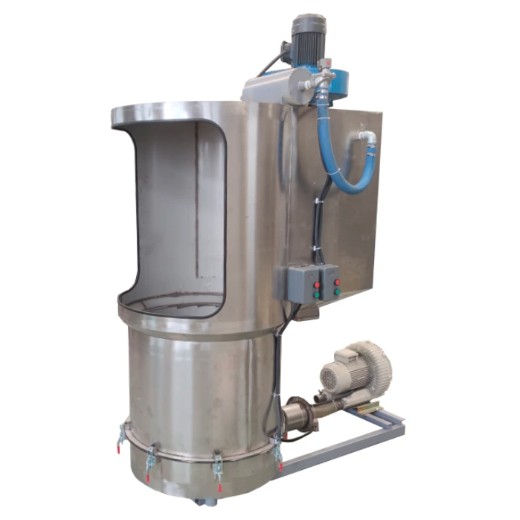 Plávajúci pieskovací stroj so zadnou vrstvou na odstraňovanie prachu 800 mm